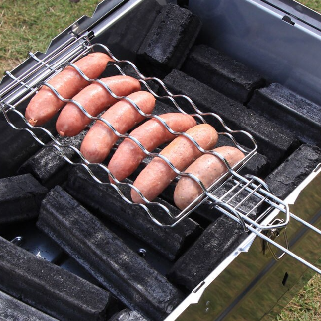 Floroux Sausage Support Barbecue Rack | Perfect Grilling Experience | Stable & Versatile | For Grill and BBQ Enthusiasts