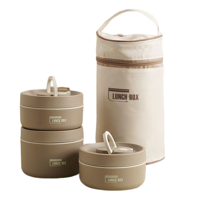 IsoPro™ Boîte à lunch isolée multicouche | Thermobox pour plats chauds et froids | Sac de transport GRATUIT