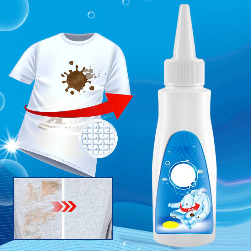 Agent de détachage de vêtements à enzymes actives