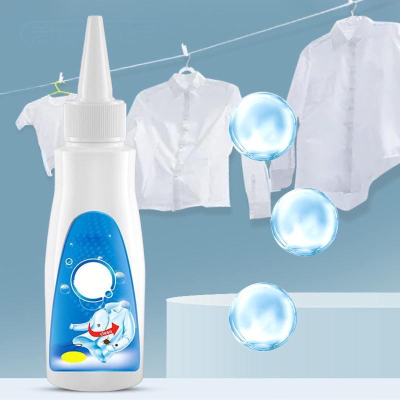 Agent de détachage de vêtements à enzymes actives