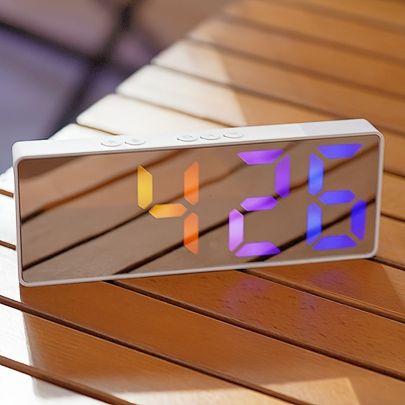 BrightTime Clock - Réveil LED lumineux avec date