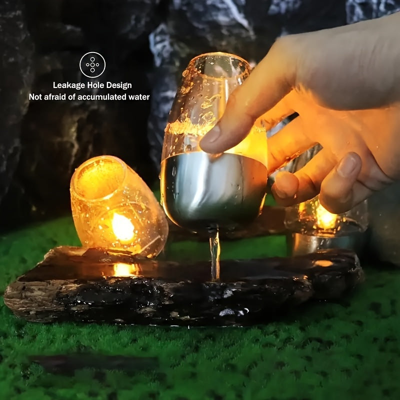 SolarCandle – Éclairage LED de bougie à thé solaire pour décoration