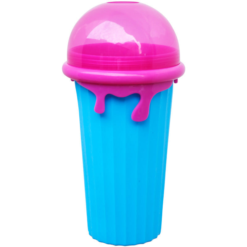 Tasse slushy grande de 500ml pour smoothies et glaces rapidement congelés
