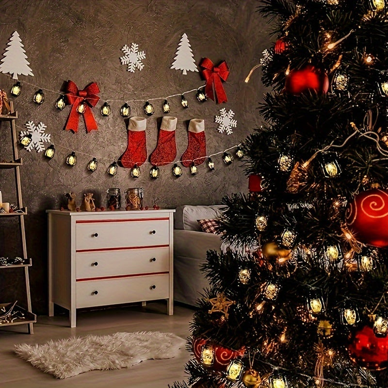 HolidayGlow - Rétro LED Guirlande Lumineuse