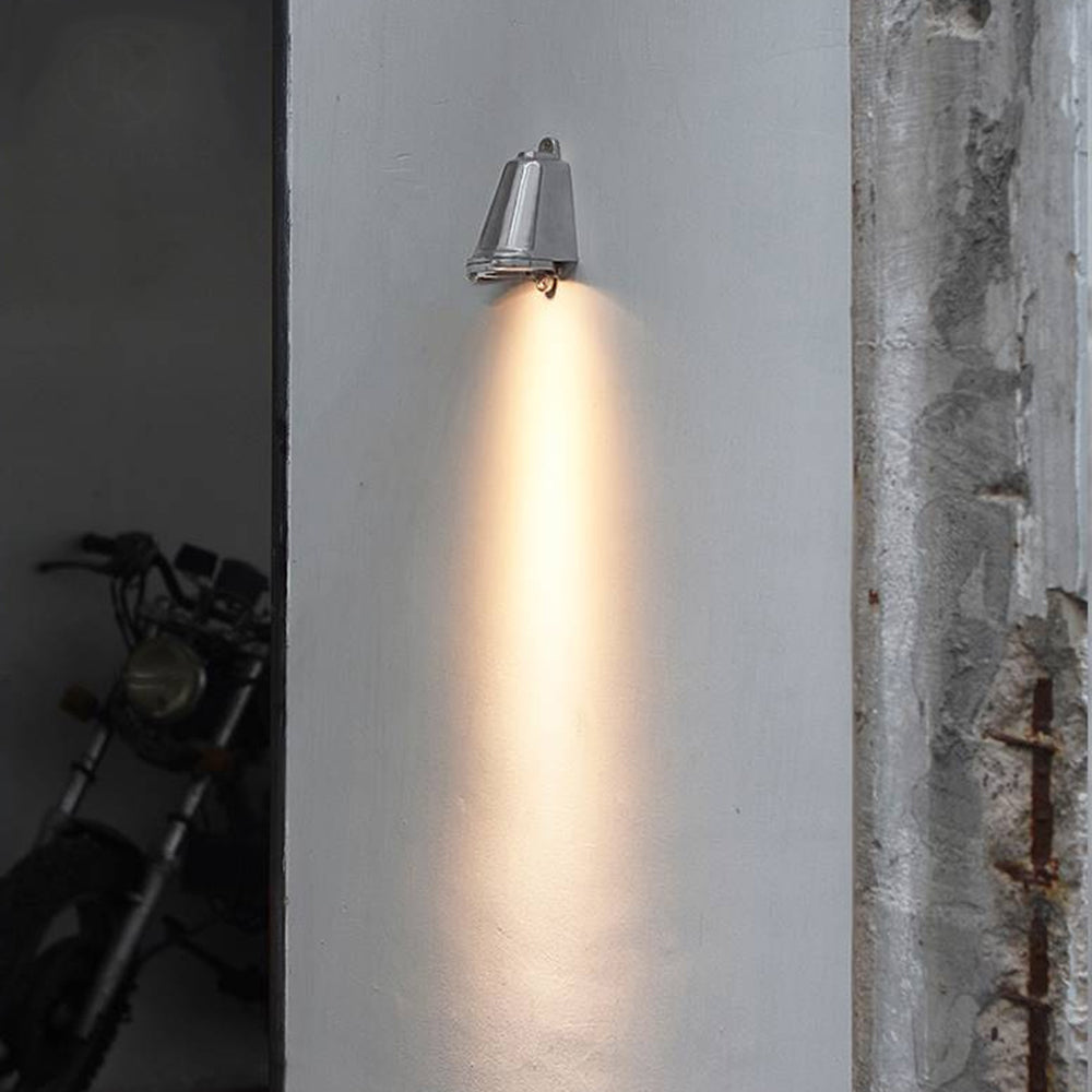 Floroux Lampe Murale Extérieure en Métal en Forme de Cloche