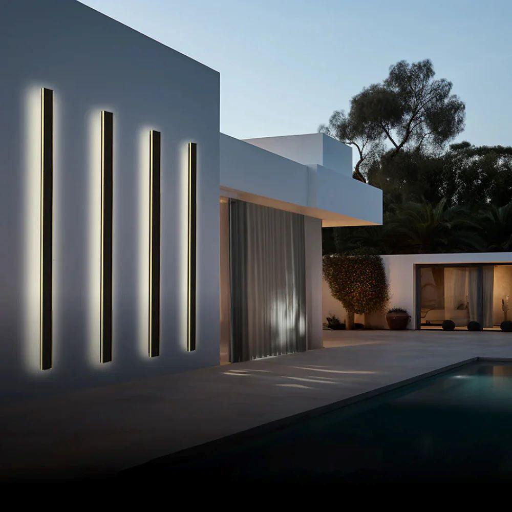 Floroux Ripple Minimaliste Linéaire Lumière Extérieure