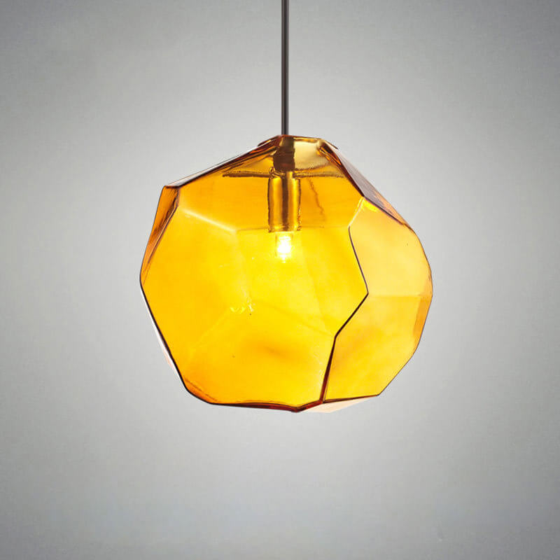 Floroux Suspension Light | Modern Glass Design | Irregular Shape | Living Room Light