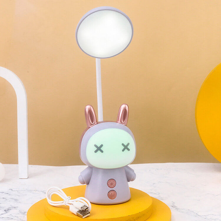Floroux Lampe de Bureau LED Cartoon | Lumière Colorée Amie des Yeux | Design Adapté aux Enfants