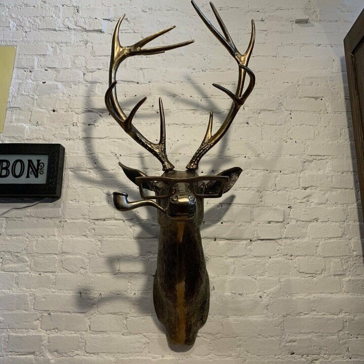 Animal Head Wall Decoration Floroux | Handmade | Unique Home Decor | Nature-Inspired Appearance