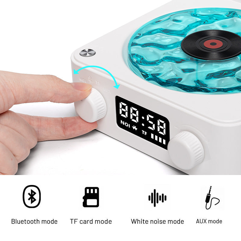 Waves Retro Lecteur de Vinyle Bluetooth
