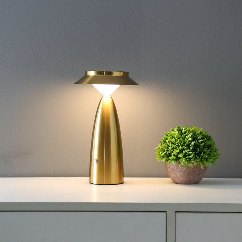 LumiChamp – Lampe de Table en Fer en Forme de Champignon