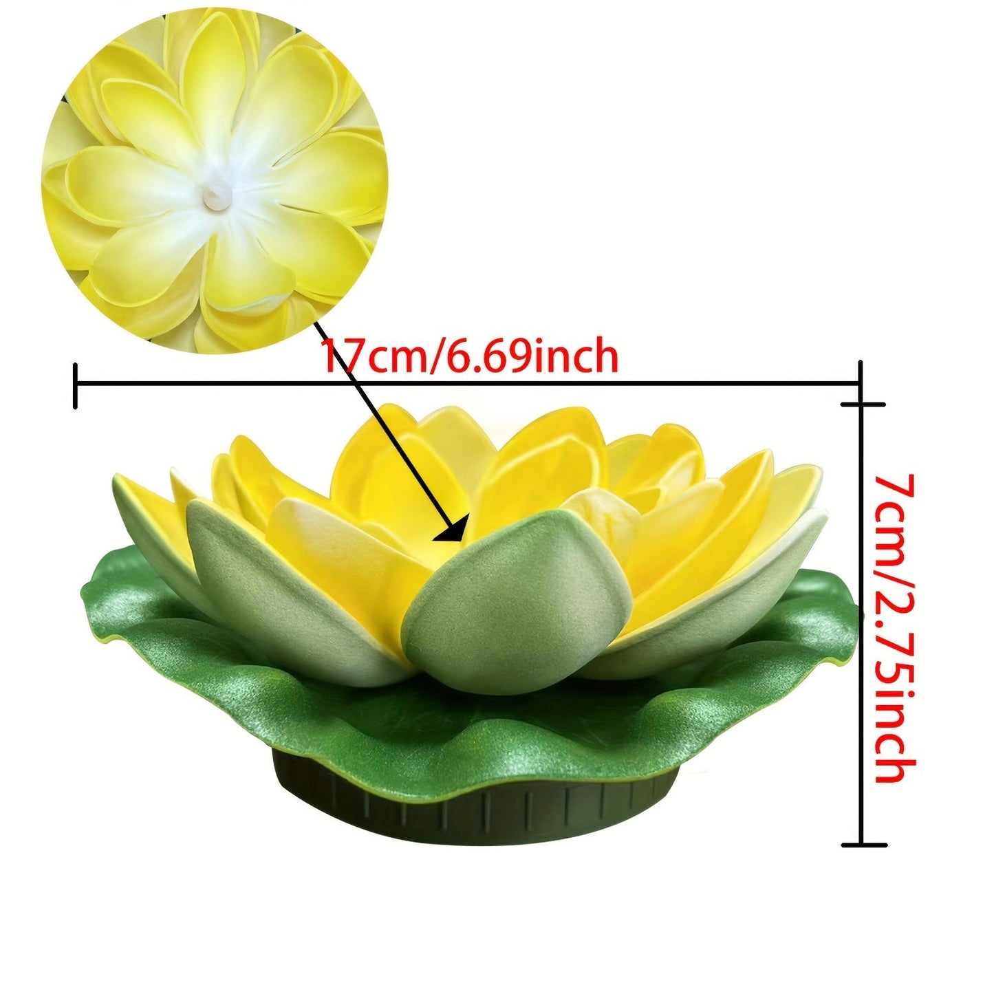 SolarLily – Lanternes solaires LED Lotus élégantes