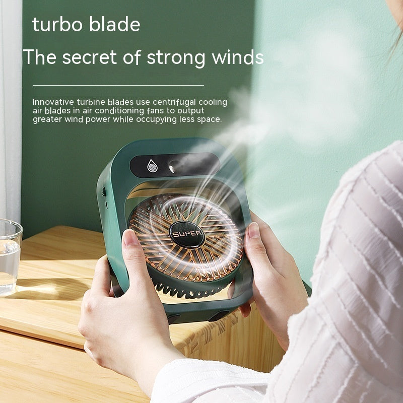 AquaFlow™ - un ventilateur de climatiseur portable à brume