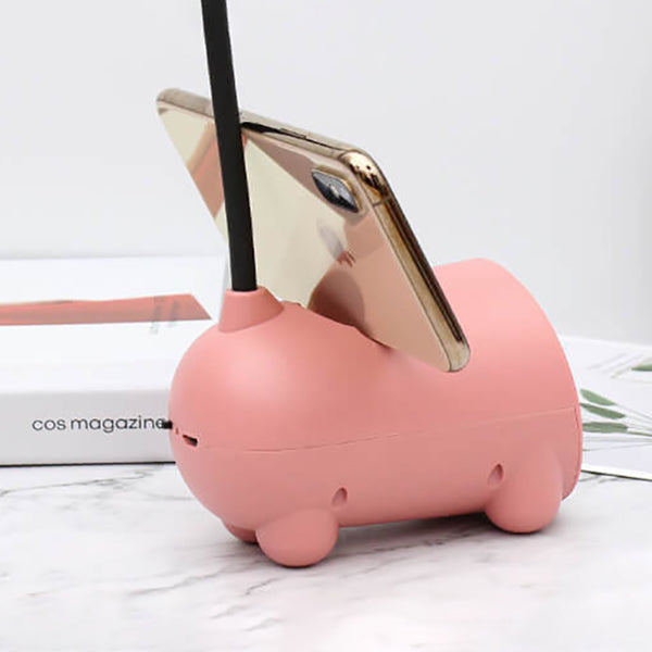 Creative Floroux LED touch lamp with pencil holder | USB charging function | Desk lamp | Children's room decoration