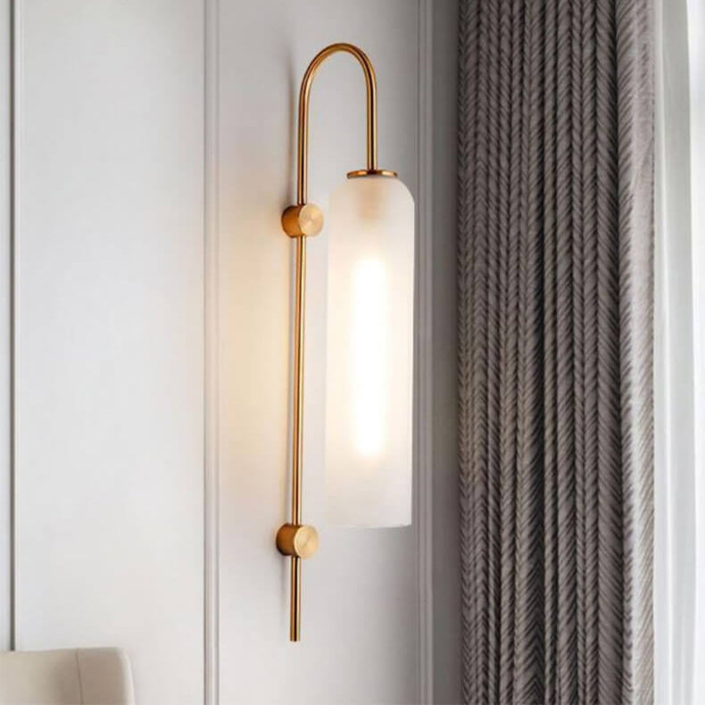 Floroux Nordic Design LED Wall Lamp | Curved Arm | Modern | Interior Decoration