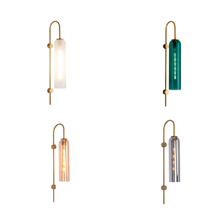 Floroux Nordic Design LED Wall Lamp | Curved Arm | Modern | Interior Decoration