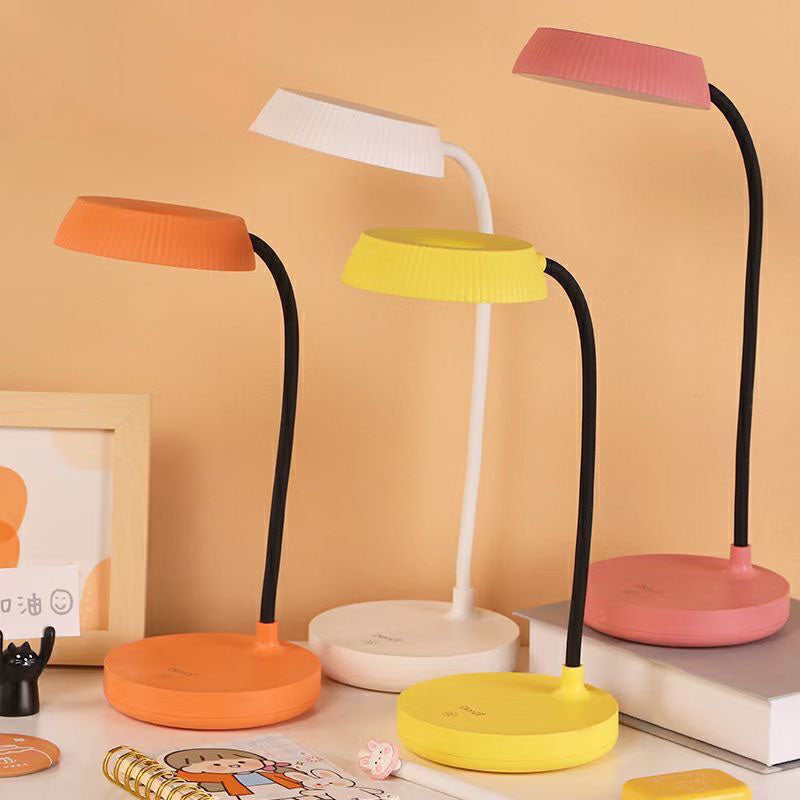 Floroux Lampe de Table LED Minimaliste | Chargement USB | Protection des Yeux | Contrôle Tactile | Design Moderne