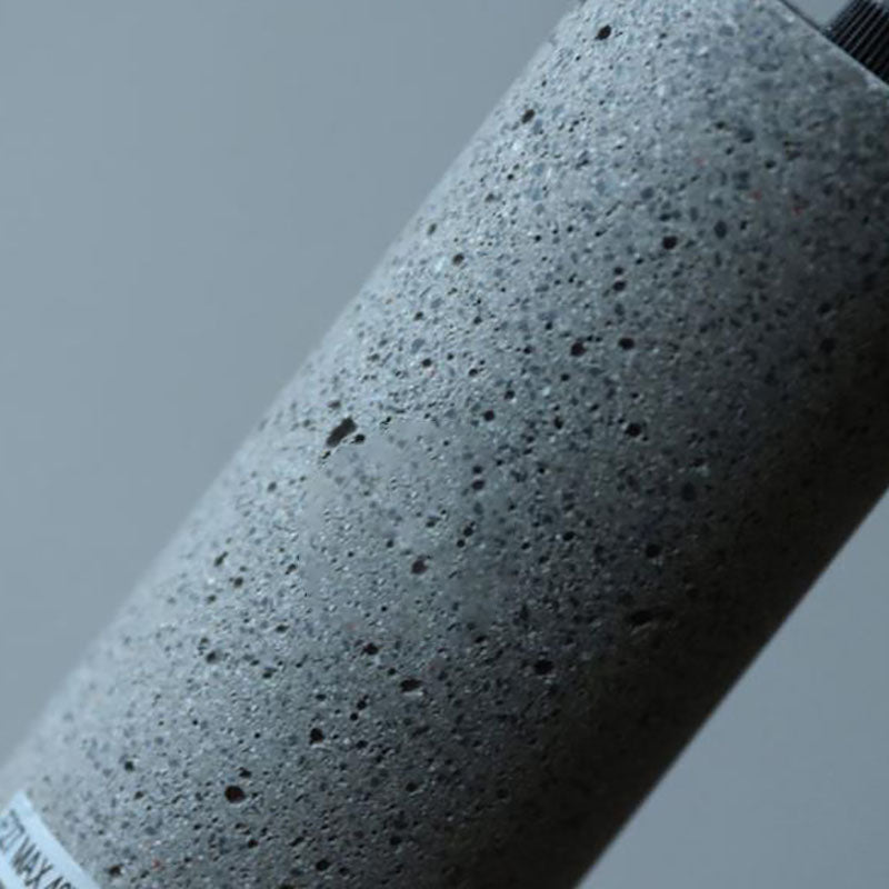 Floroux Industrial Design Hanging Light in Concrete | Cylindrical Shape | Modern Look | Perfect for the Living Room