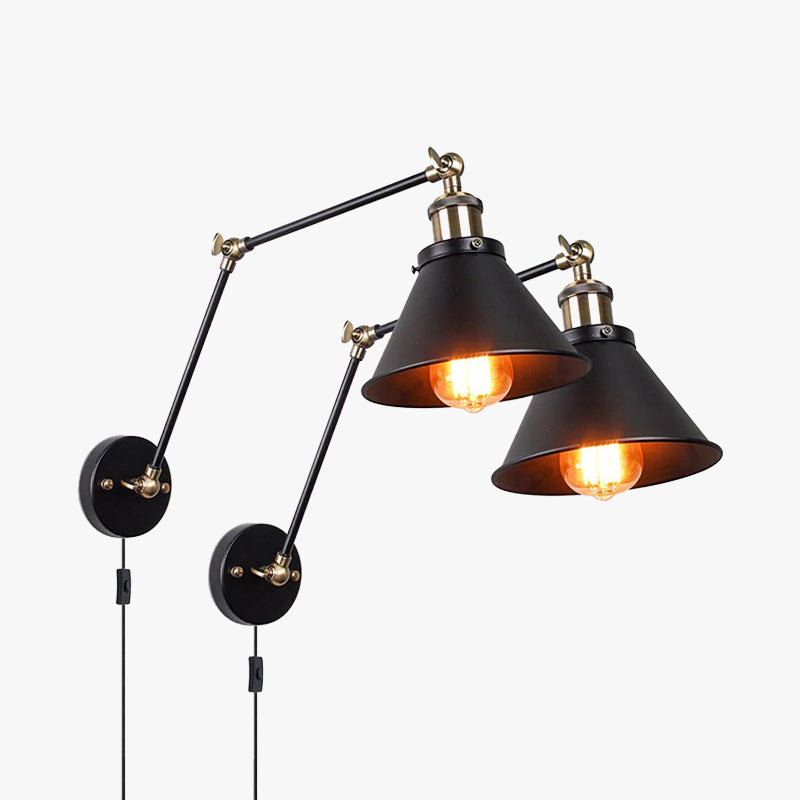 Floroux | Lampe murale pivotante moderne
