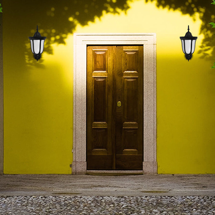 Floroux Solar Lanterns | LED Wall Light | Flame Effect | Waterproof & Outdoor Landscape Lighting