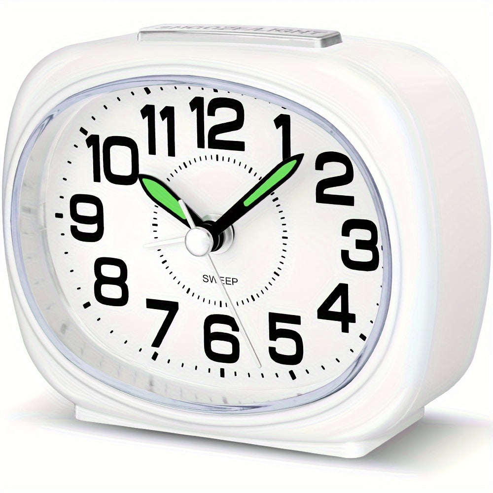TravelTime Horloge – Réveil Silencieux avec Veilleuse LED
