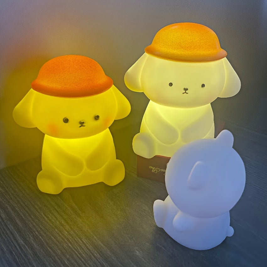 PuppyGlow Light - Petite lampe de nuit LED mignonne pour enfants
