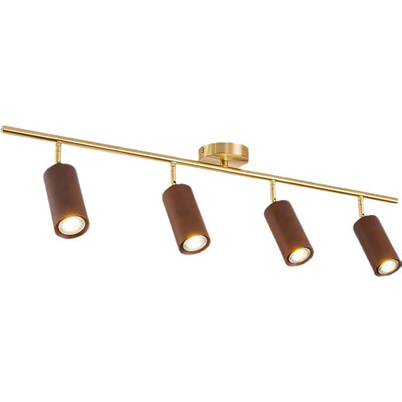 Floroux Design Nordique LED Plafonnier | Design en Bois Minimaliste | Économe en Énergie | Ambiance de Vie Moderne