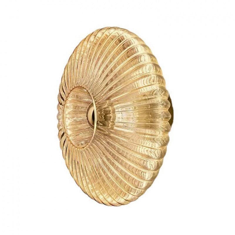 Floroux Vintage Wall Sconce | Textured Glass | Timeless Design