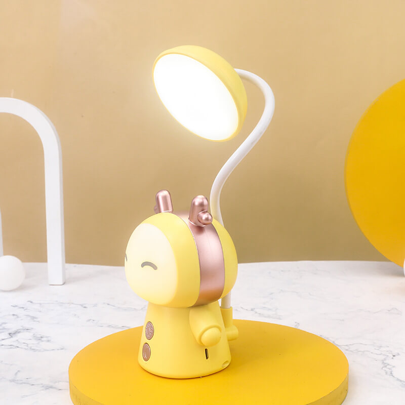 Floroux Lampe de Bureau LED Cartoon | Lumière Colorée Amie des Yeux | Design Adapté aux Enfants