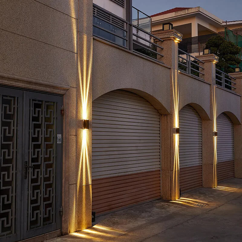 Floroux LED Outdoor Wall Light | Waterproof & Modern Design | Rectangular Outdoor Lamp for Home & Garden