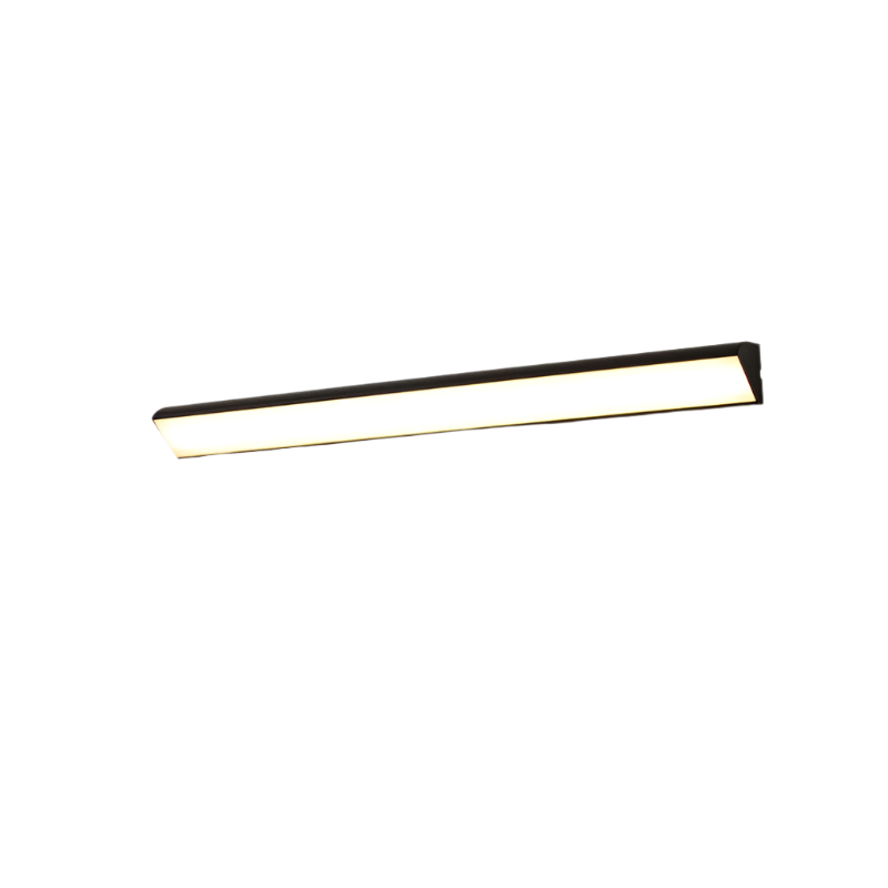 Floroux Lampe Murale Extérieure Étanche en Métal Acrylique Tri-Prisme Moderne