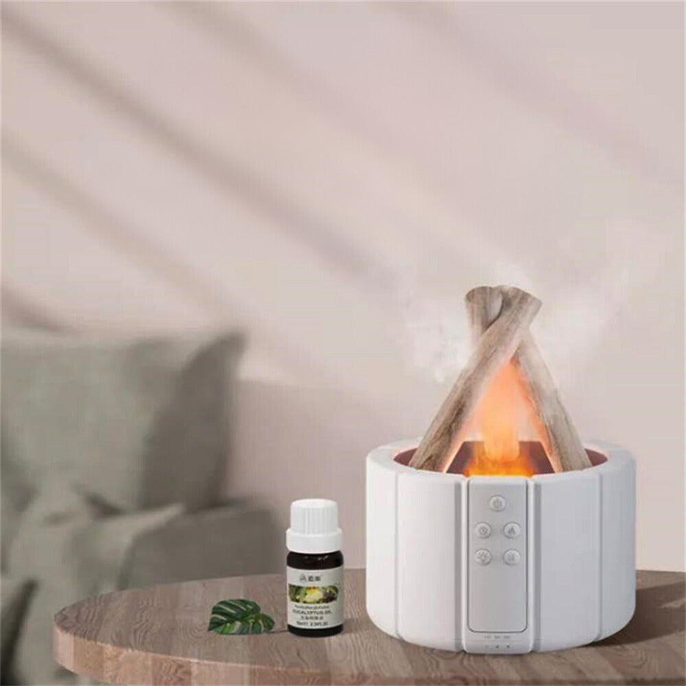 Floroux - Lampe de table & combinaison d'humidificateur d'air pour une ambiance agréable