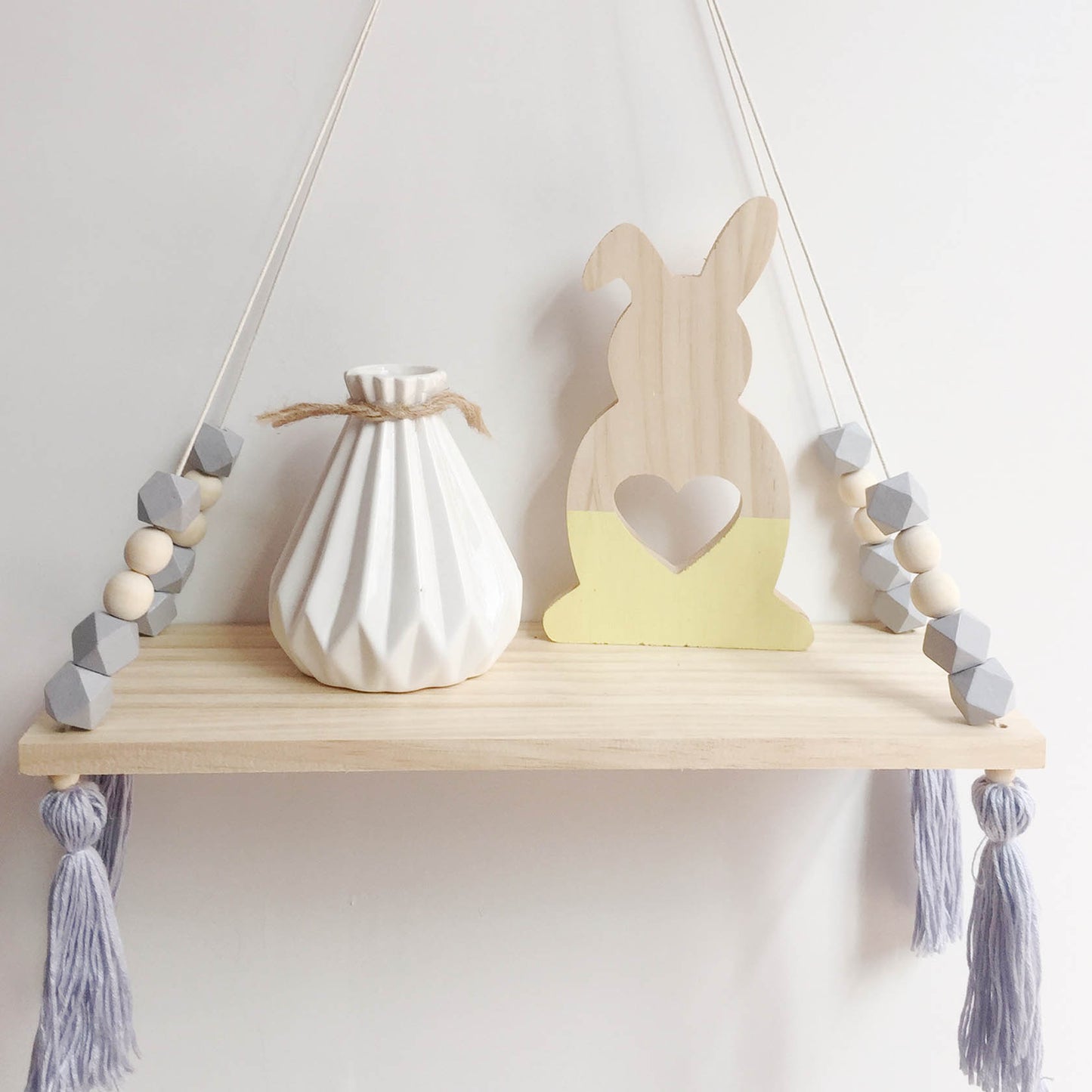 Étagère murale pour chambre d'enfants Floroux Beads Frange