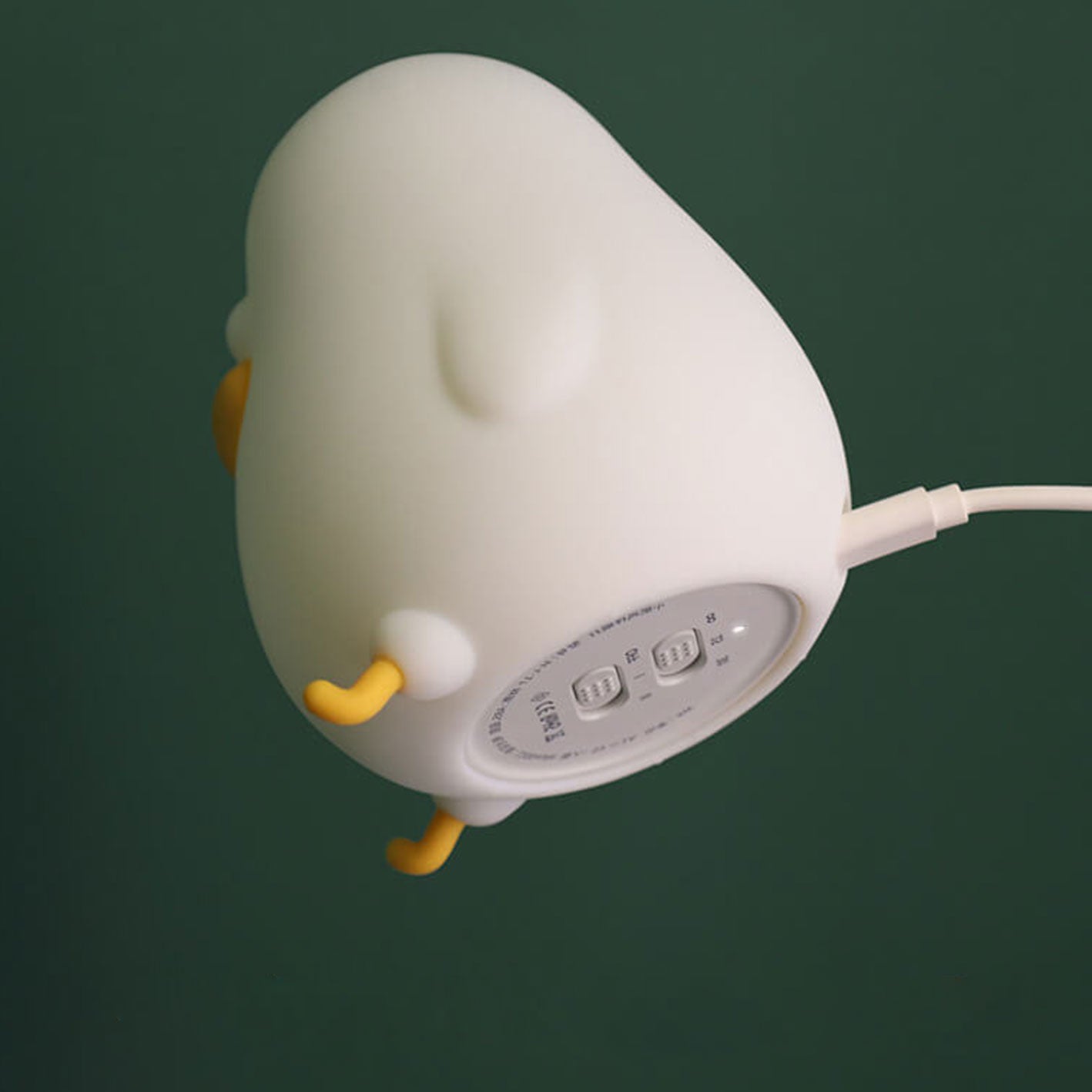 Floroux LED Night Lamp | Cartoon Silicone Chick Design | USB Table Lamp | Light for Children's Room