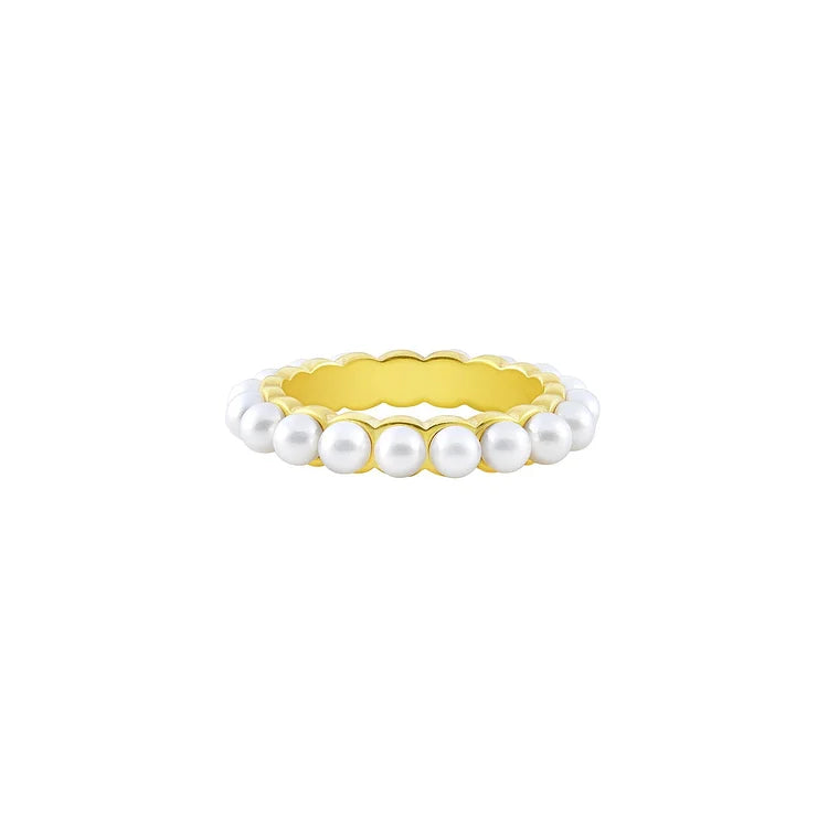Amaris Bague de Perle Raffinée – Un Bijou Intemporel