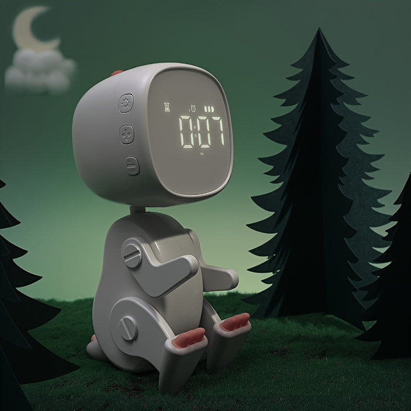 TimeDino - Réveil Cartoon Créatif avec USB