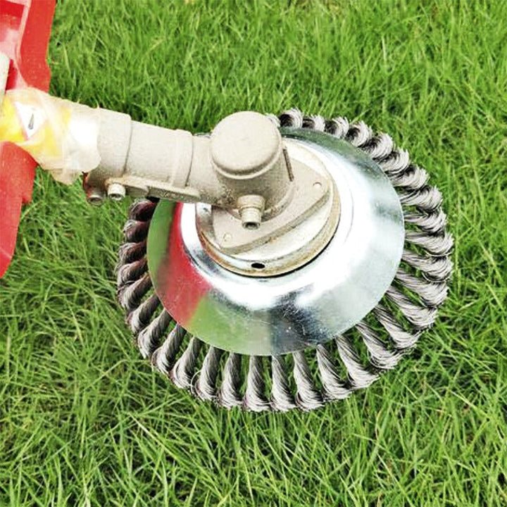Floroux fil d'acier tête de coupe de gazon | Élimination des mauvaises herbes | Durable & Efficace