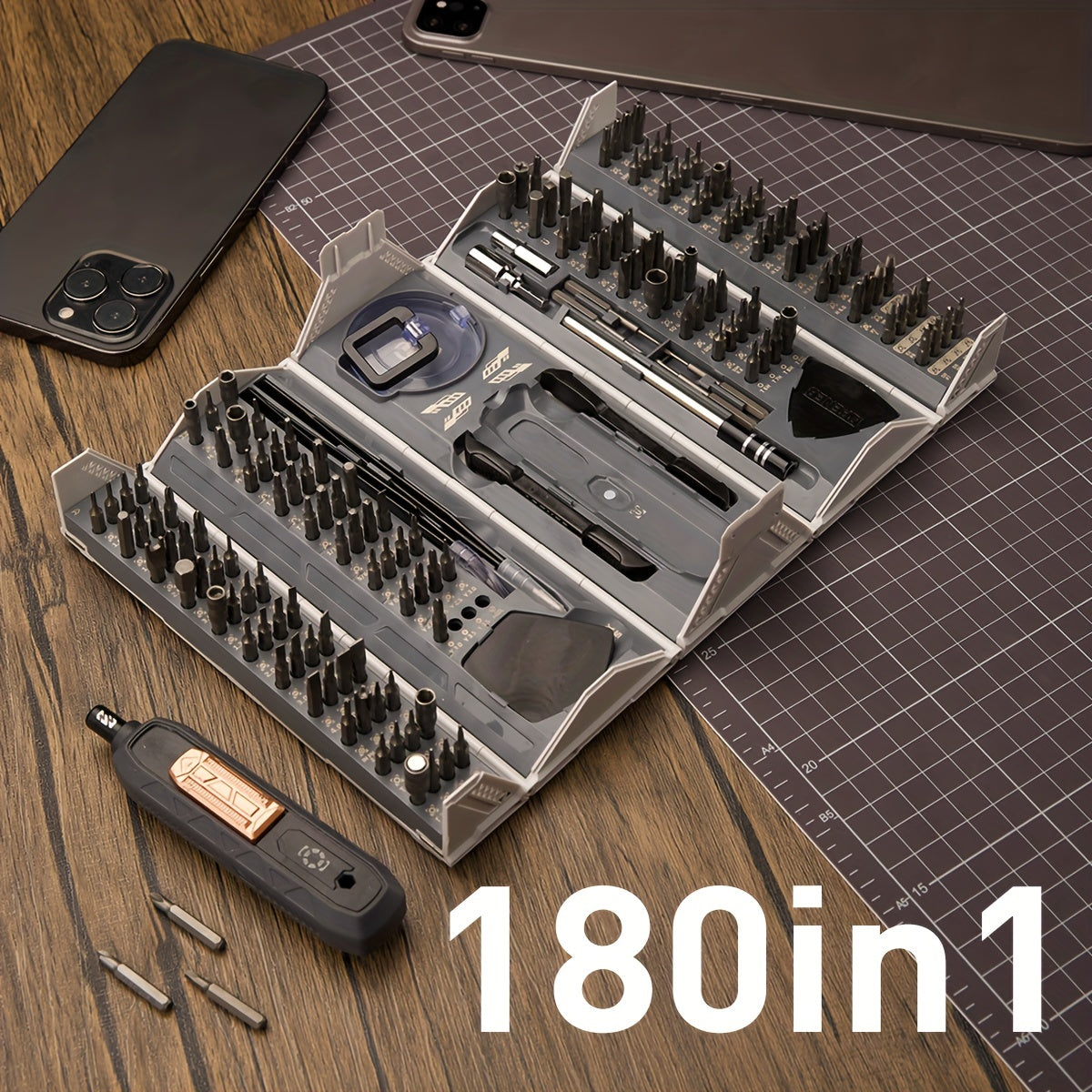 180 en 1 ensemble de tournevis de précision