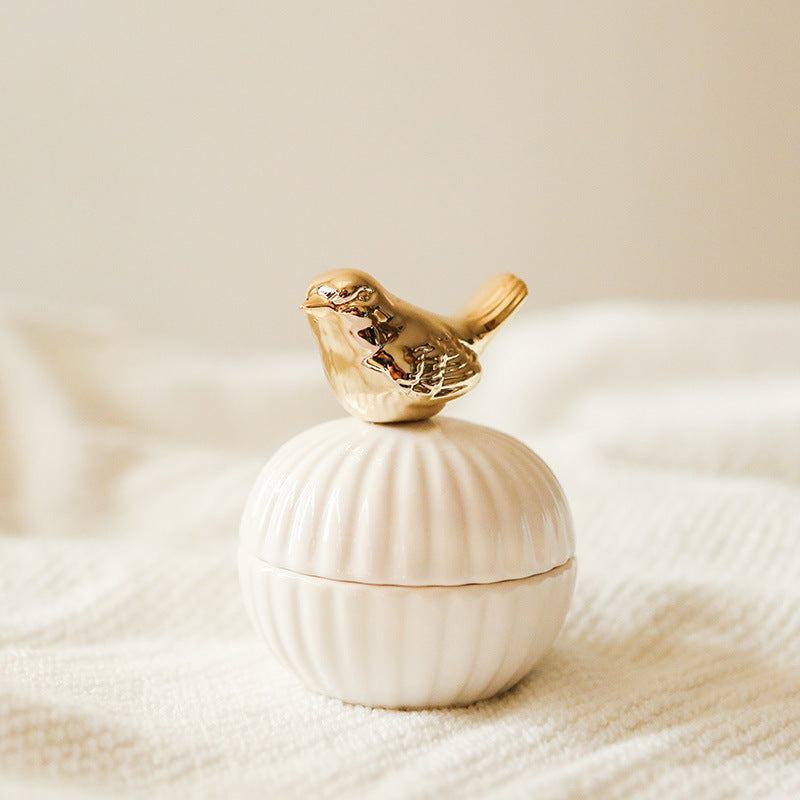Figurine d'animal Floroux avec poignées, outil de rangement en verre