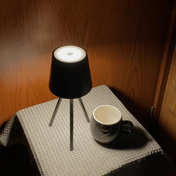 Floroux - Lampe de table LED fine et portable pour un éclairage d'ambiance à la maison