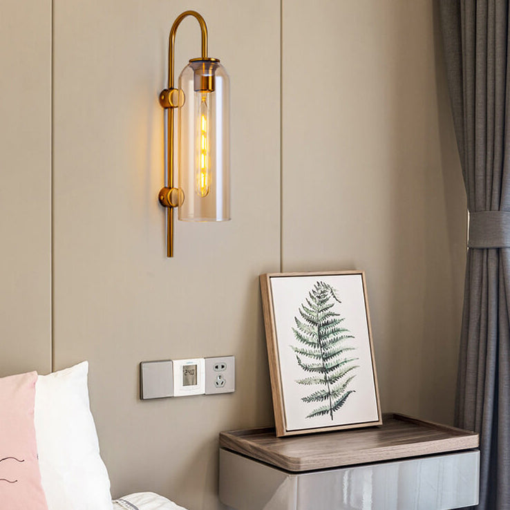 Floroux Nordic Design LED Wall Lamp | Curved Arm | Modern | Interior Decoration