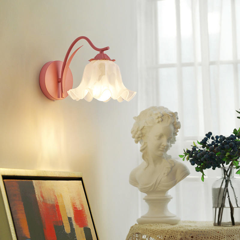 Floroux French Retro Wall Lamp | Floral Design | Romantic Lighting for Garden & Terrace