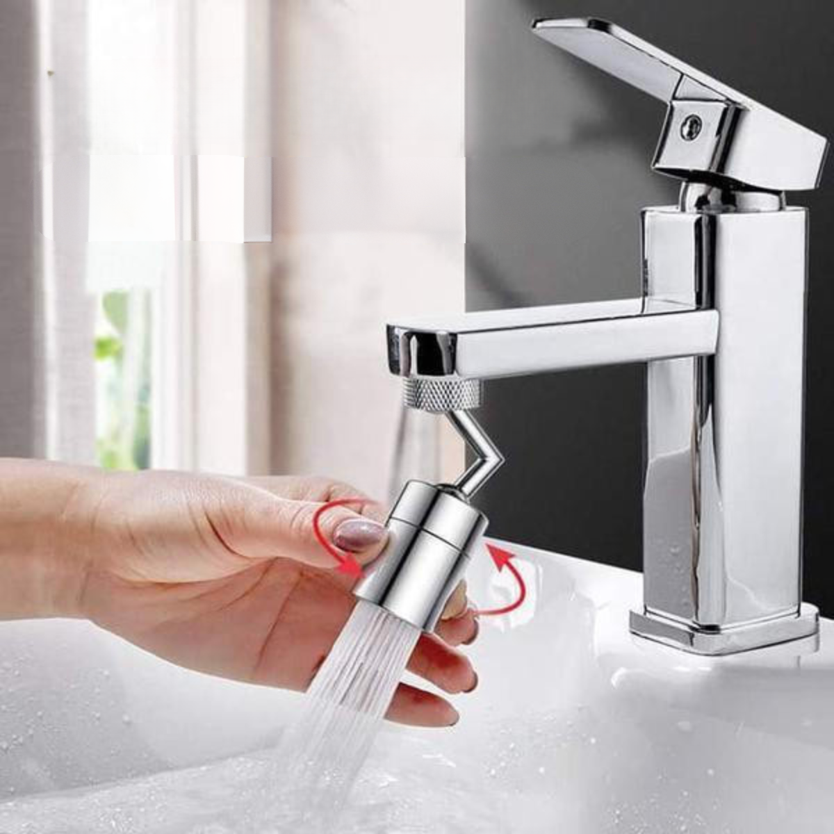Extension de robinet rotatif (universel)