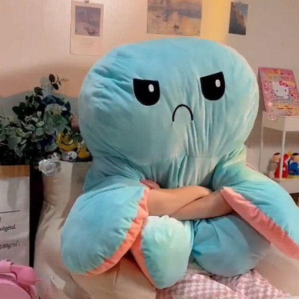 SnuggleBuddy - Joli Octopus en Peluche pour Enfants