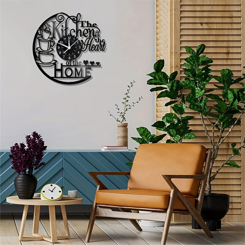 Horloge murale Floroux - Horloge silencieuse pour salon, chambre et cuisine