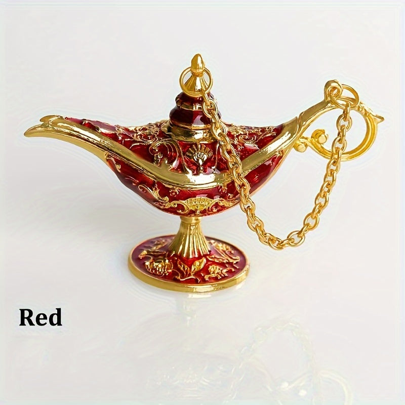 AladdinWish Lamp – Vintage Éclairage à Huile en Métal