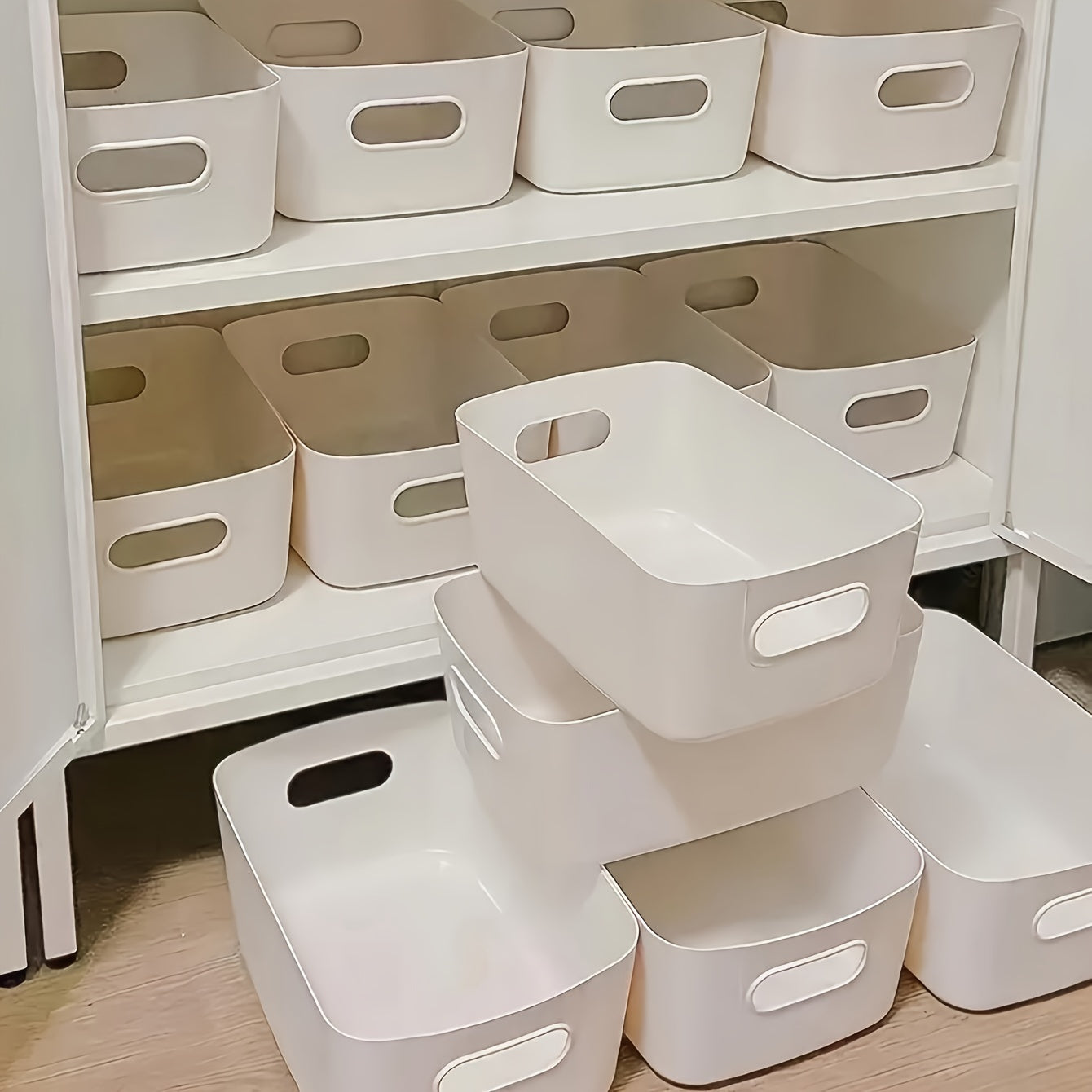 OrganiseerGemak - Ensemble de 10 Boîtes murales de rangement pour cosmétiques et en-cas