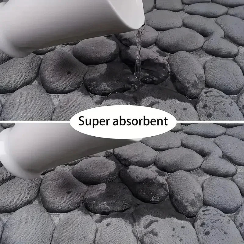 Floroux - Tapis de bain antidérapant