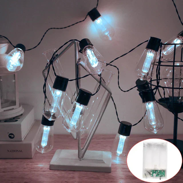 Floroux | Guirlandes lumineuses solaires pour soirées festives