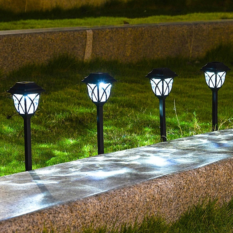 Floroux Gratuit | Lampe de jardin solaire
